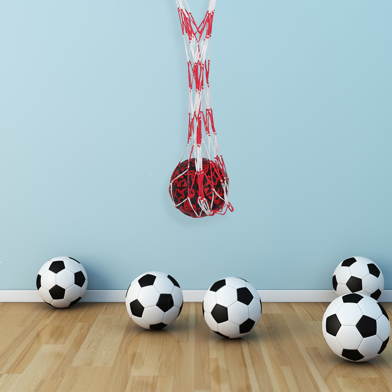 Mesh Sports Ball Bag Portable  - Gym Ball ulasan dan harga