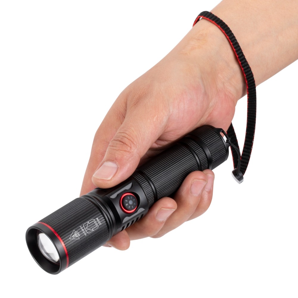 Powerful LED Flashlight Type C - Jump Rope ulasan dan harga
